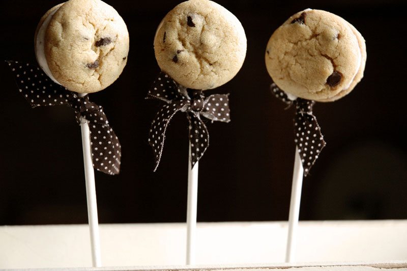 Treats on a Stick, Ice Cream Cookie Pops
