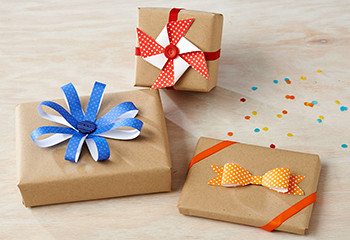 DIY Birthday Gift Bow