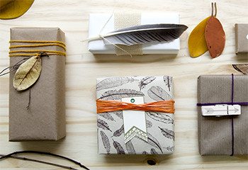 DIY: 4 Fall Gift Wraps