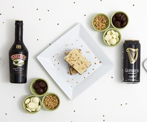 St. Patrick's Day Recipe: Boozy Two Layer No-Bake Fudge