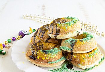 Mardi Gras Doughnuts