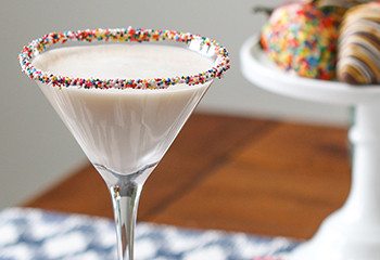Birthday Cake Martini | From @inspiredbycharm
