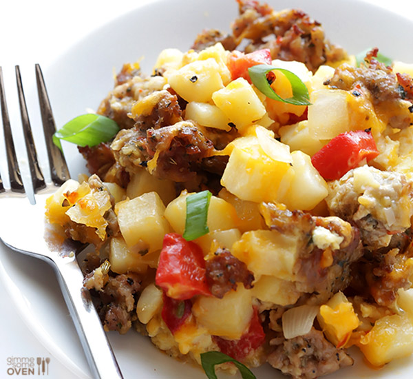 Easy Cheesy Breakfast Casserole
