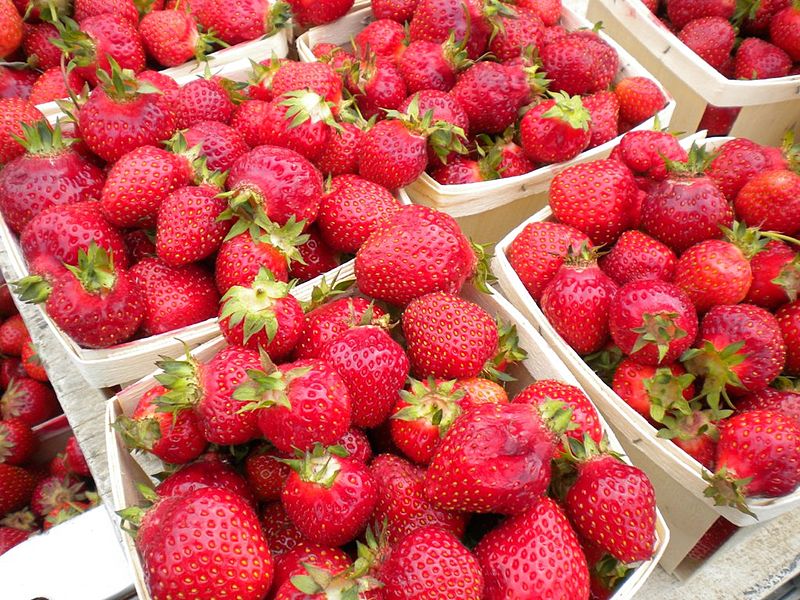 Strawberries East Liberty Farmers Market