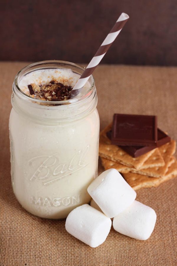 Spoonful of Flavor S’mores Milkshake