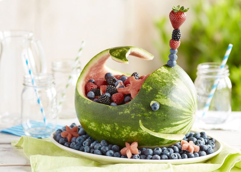 Berry Whale Centerpiece from Driscoll's