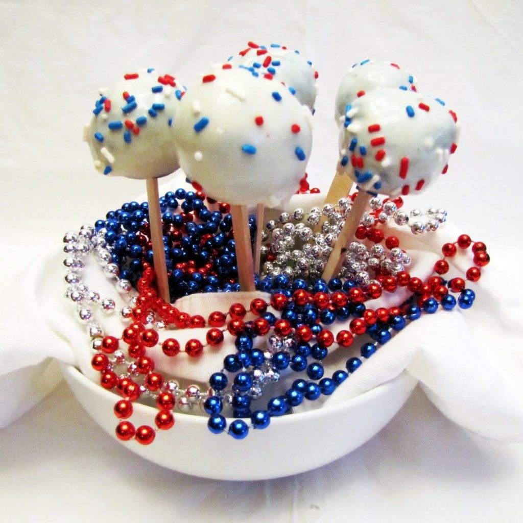 4th of July Cake Pops