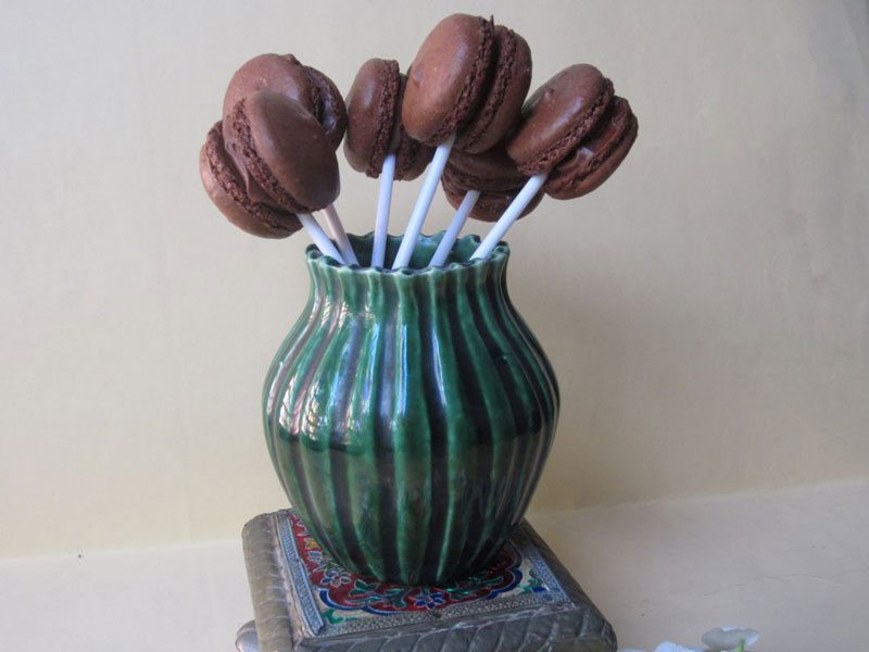 Treats on a Stick Choco Mac Pops