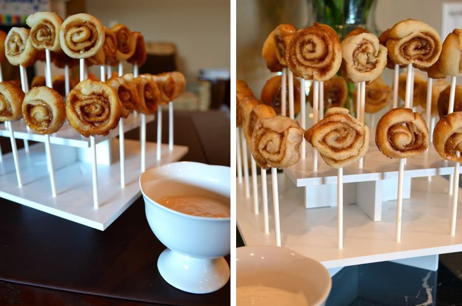 Treats on a Stick Mini Buttermilk Cinnamon Buns
