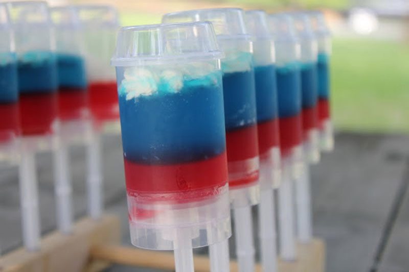 Treats on a Stick Jello Shot Push Pops