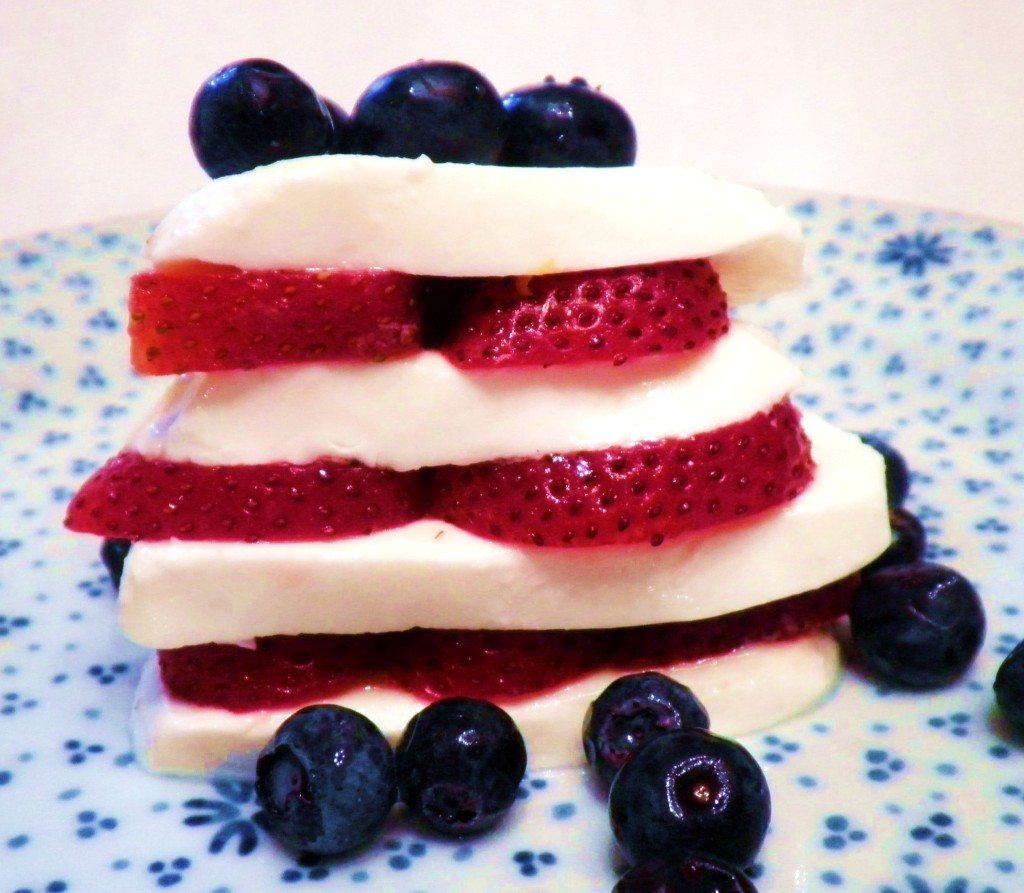 Red, White and Blue Salad