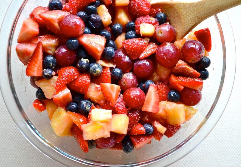 Secret Fruit Salad from Rachel Schultz