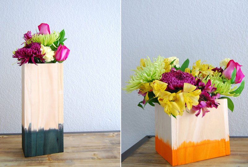 dipped vases