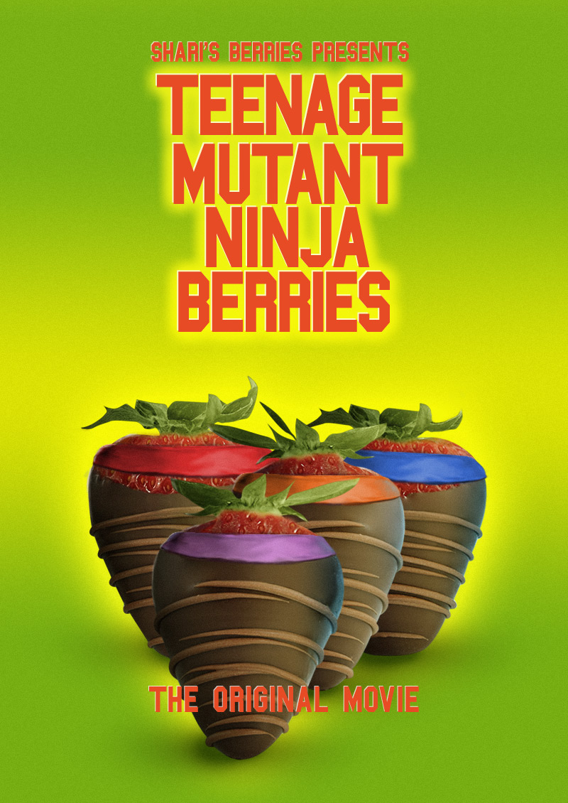 Shari's Berries at the Movies: Teenage Mutant Ninja Berries