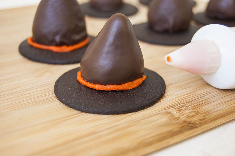 Chocolate Covered Strawberry Witch Hat