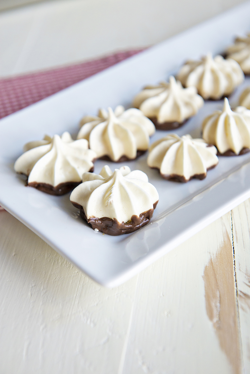 Chocolate Covered Merignues