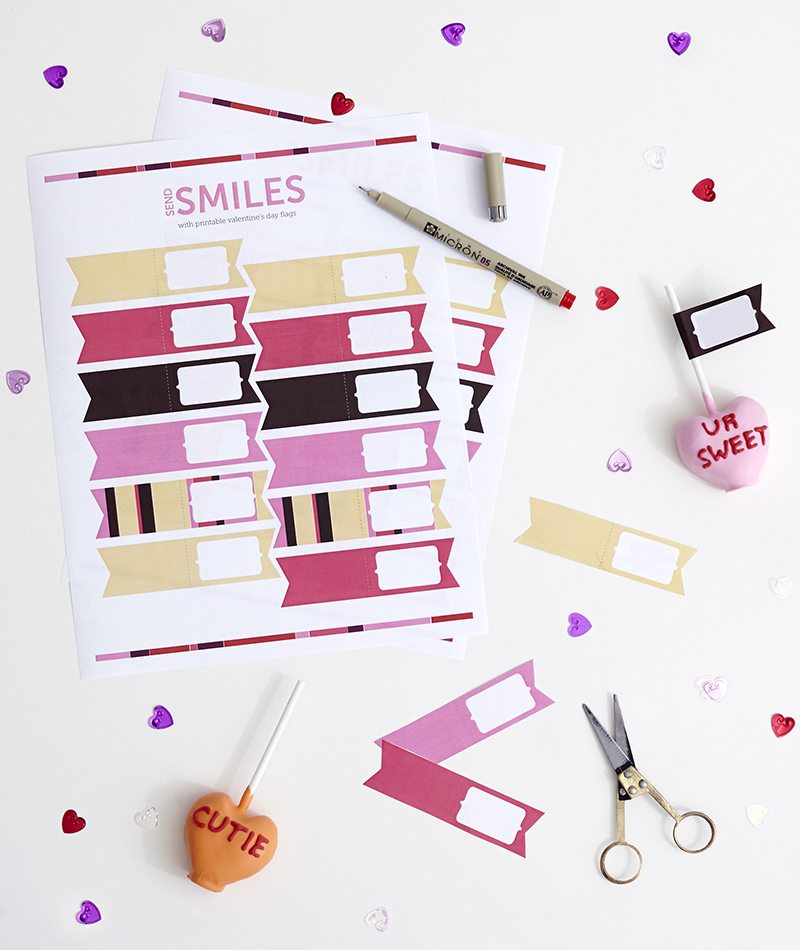 DIY: Printable Valentine's Gift Tags