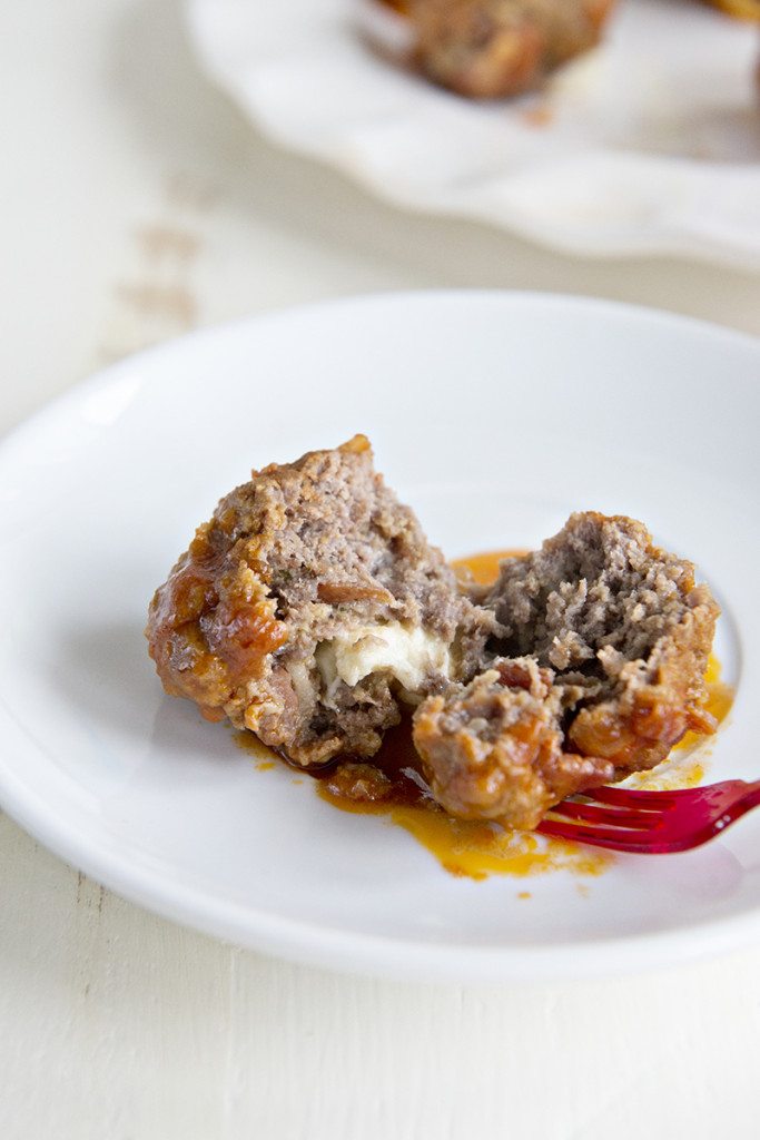 Game Day Recipe Bacon Cheeseburger Meatballs for Super Sunday