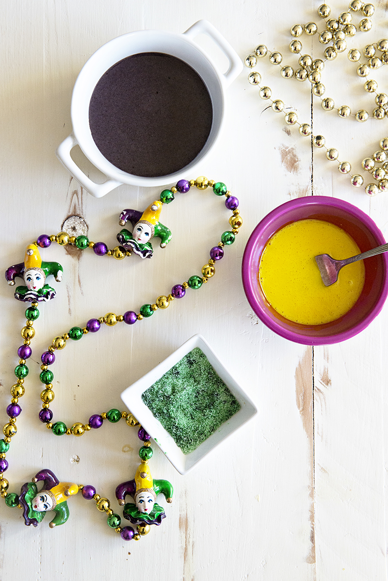 Mardi Gras Doughnuts 