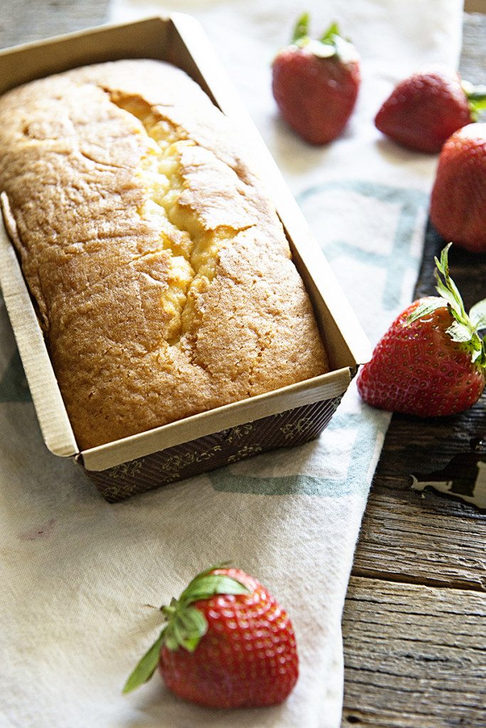 Toasted Pound Cake & Balsamic Strawberries Recipe Shari's Berries
