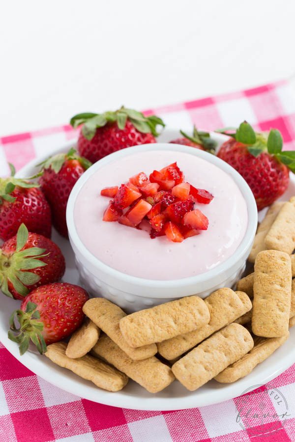 Strawberry Cheesecake Dip | Spoonful of Flavor
