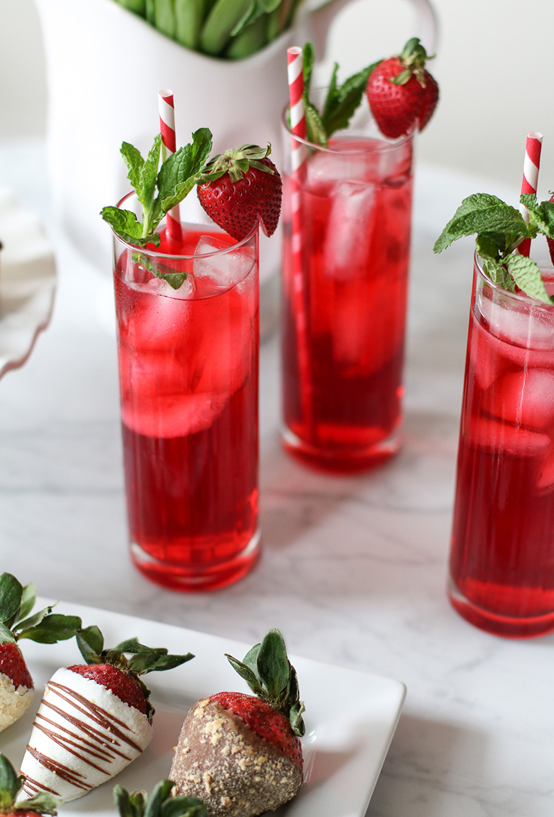 Hibiscus Iced Tea Cooler