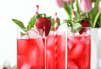 Hibiscus Iced Tea Cooler