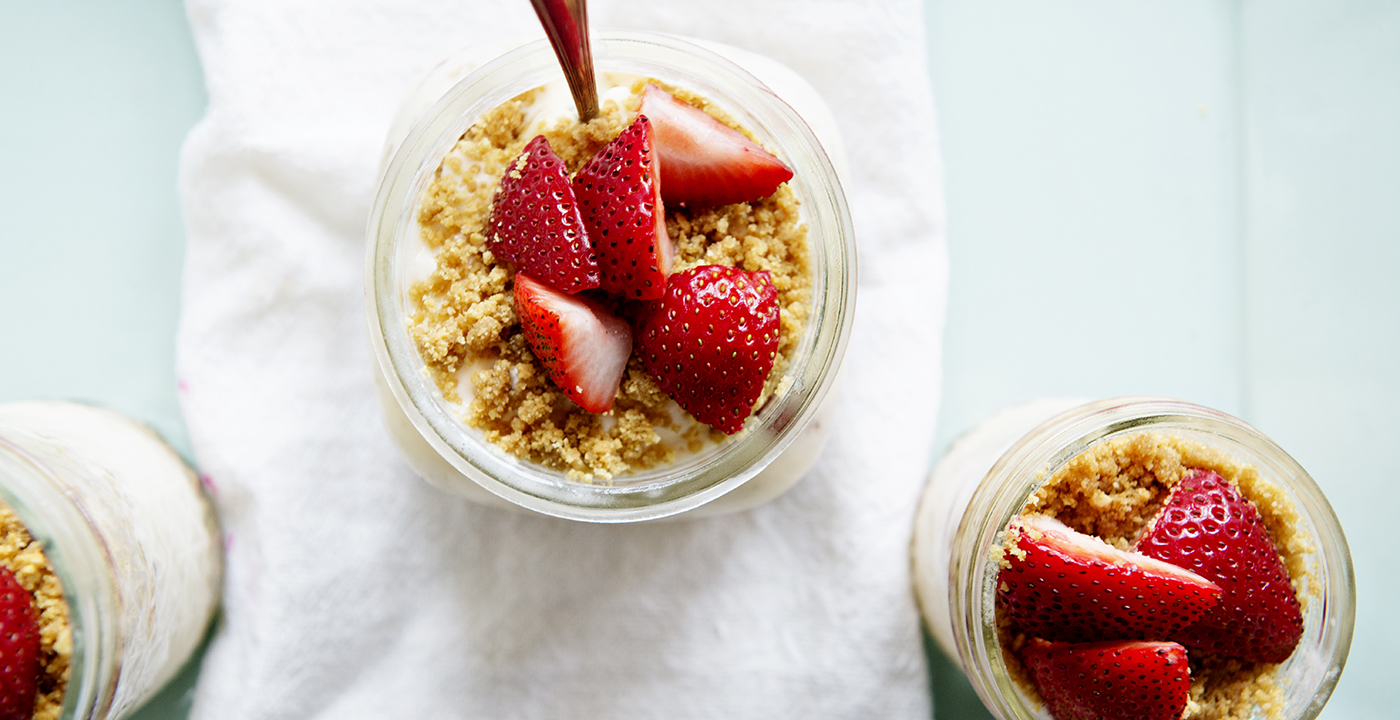Strawberry Lemonade Ice Cream Parfaits - Shari's Berries