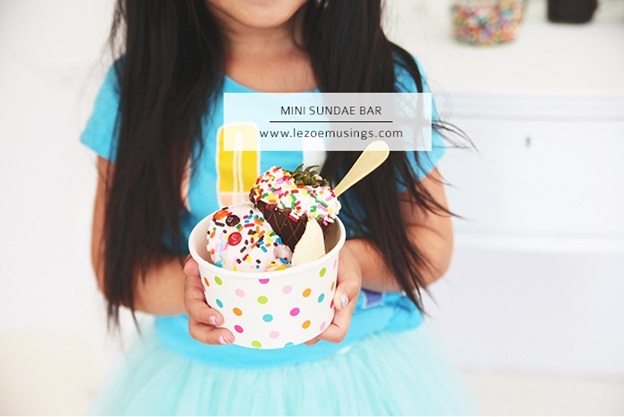 Mini Sundae Bar (with Shari’s Berries) by Le Zoe Musings