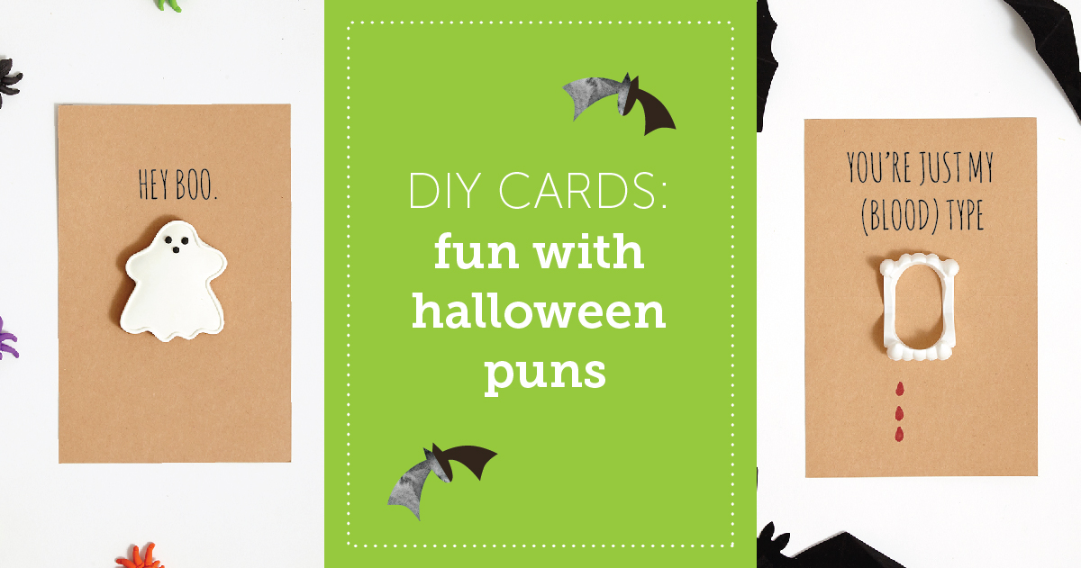 Diy Cards Fun With Halloween Puns Shari S Berries Blog