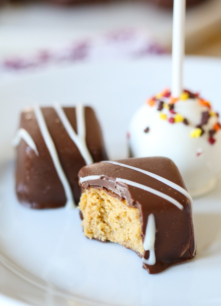 pumpkin cheesecake pop