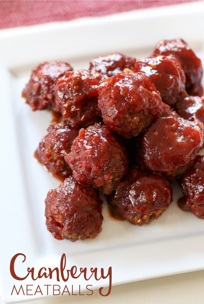 Cranberry Meatballs