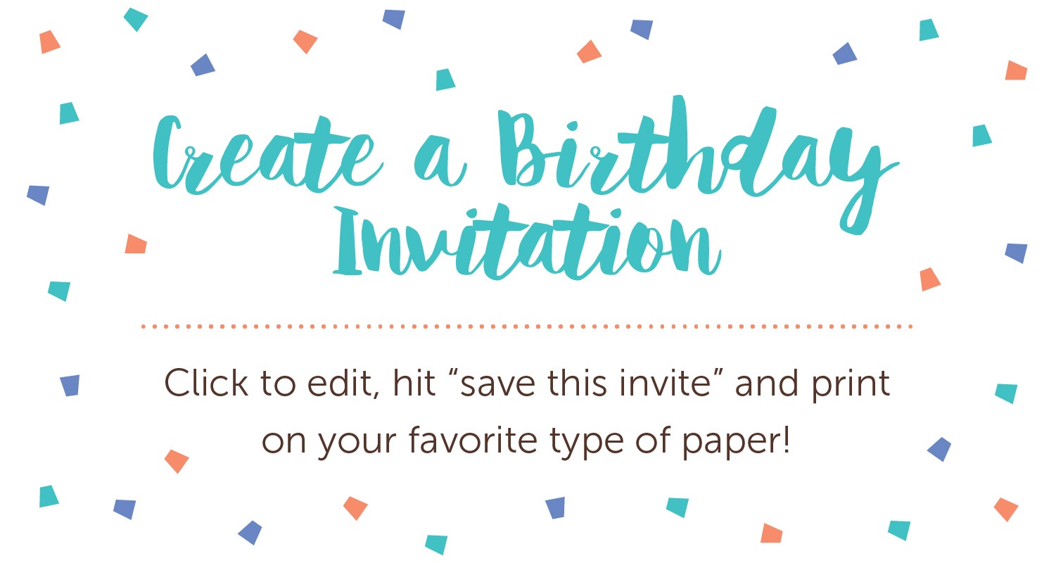 birthday invitation wording