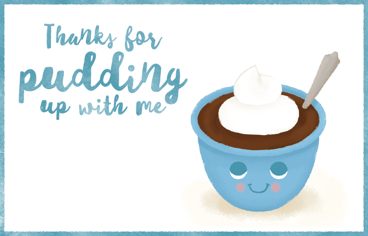 55 Food Puns Printable Cards For Your Sweetie Pie