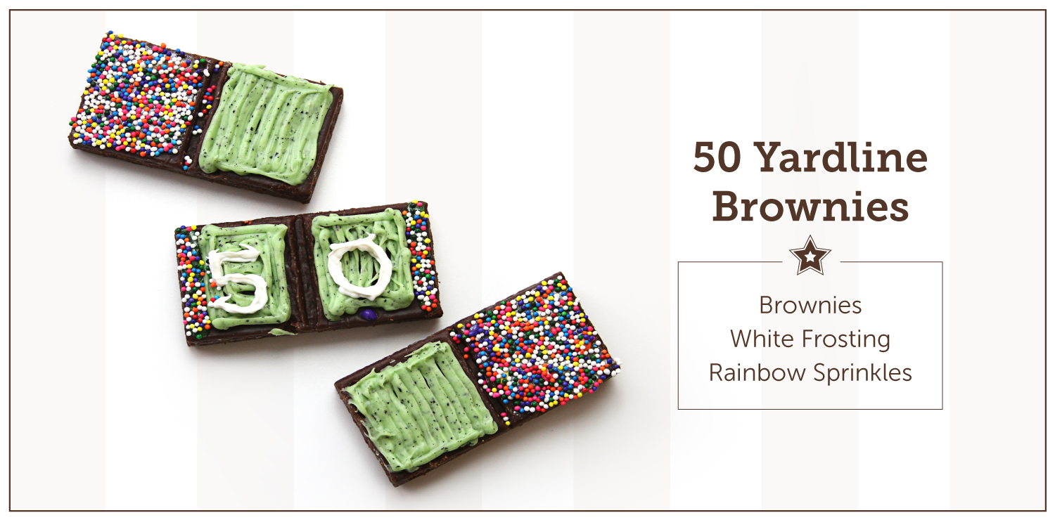 50 Yardline Brownie 1 1