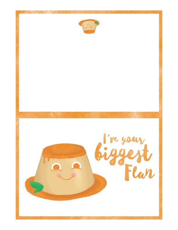 55 Food Puns Printable Cards For Your Sweetie Pie