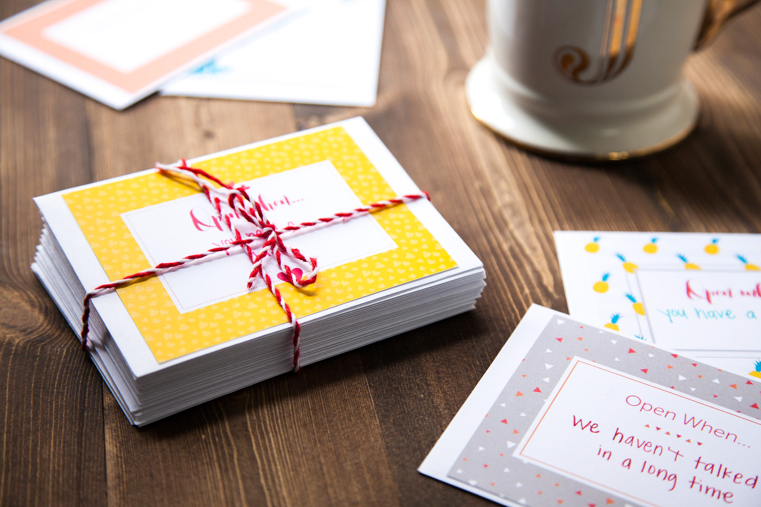 Open When Letters 280 Ideas + Printables Shari's Berries Blog
