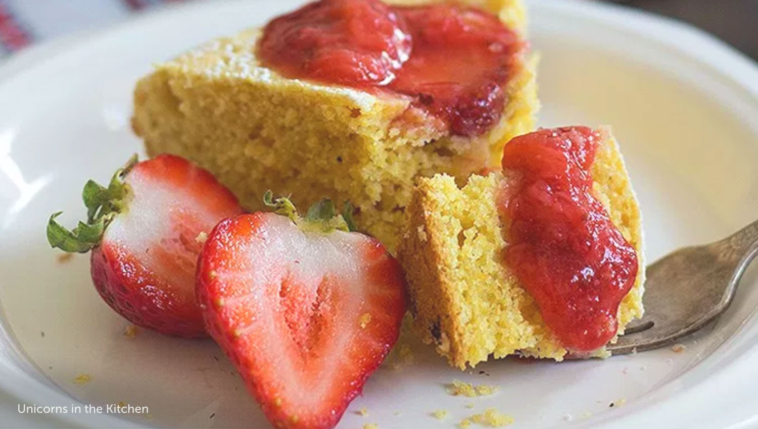 sb thanksgiving strawberry cornbread w homemade strawberry