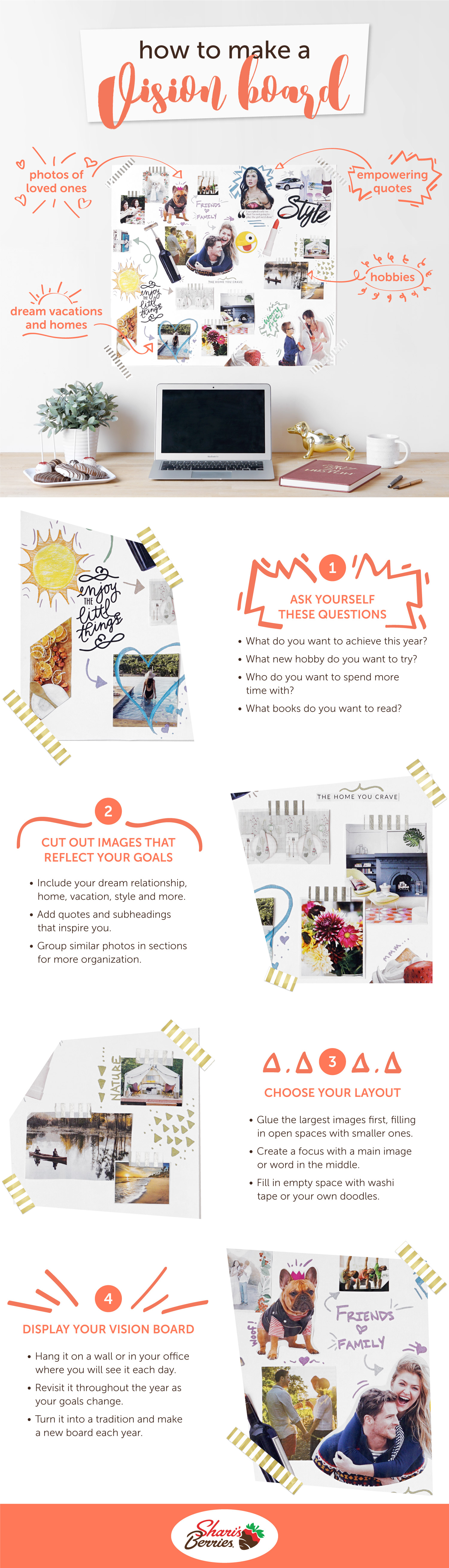 How to Make a Vision Board for the New Year - Shari's Berries Blog