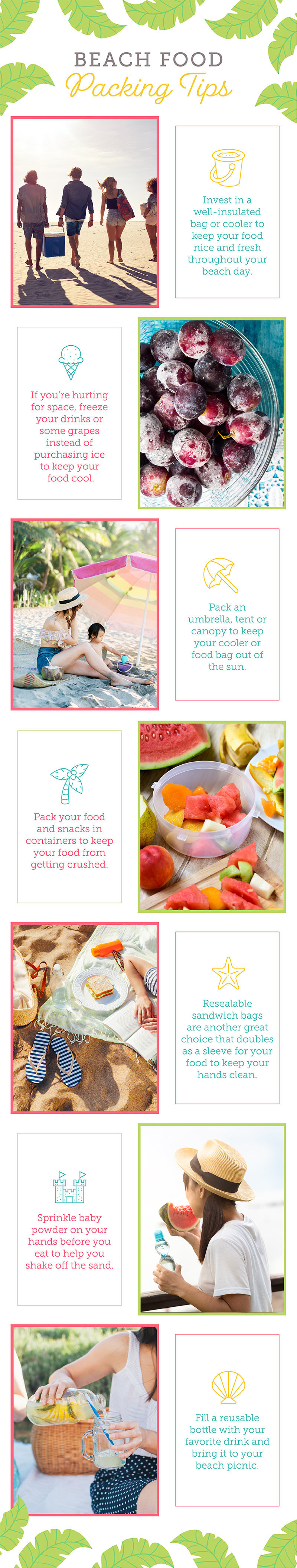 The Best Beach Food | Food for the Beach | Shari's Berries Blog