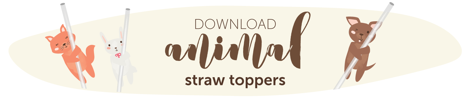 12 Fun Straw Toppers for Your Favorite Drinks - Shari's Berries Blog