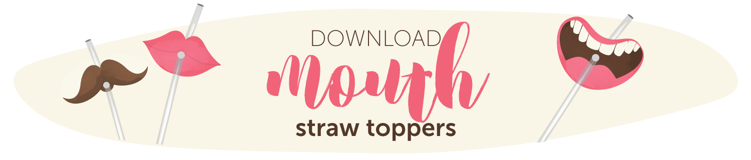 12 Fun Straw Toppers for Your Favorite Drinks - Shari's Berries Blog