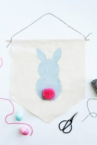 easter bunny banner