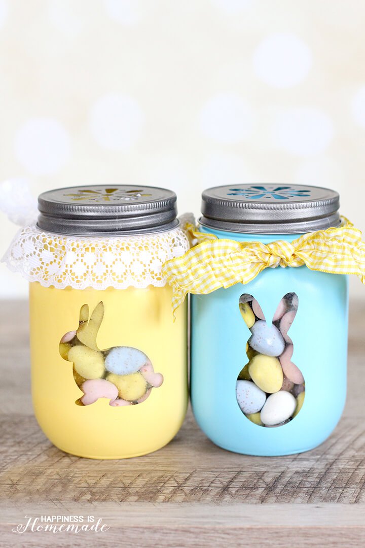 easter mason jars