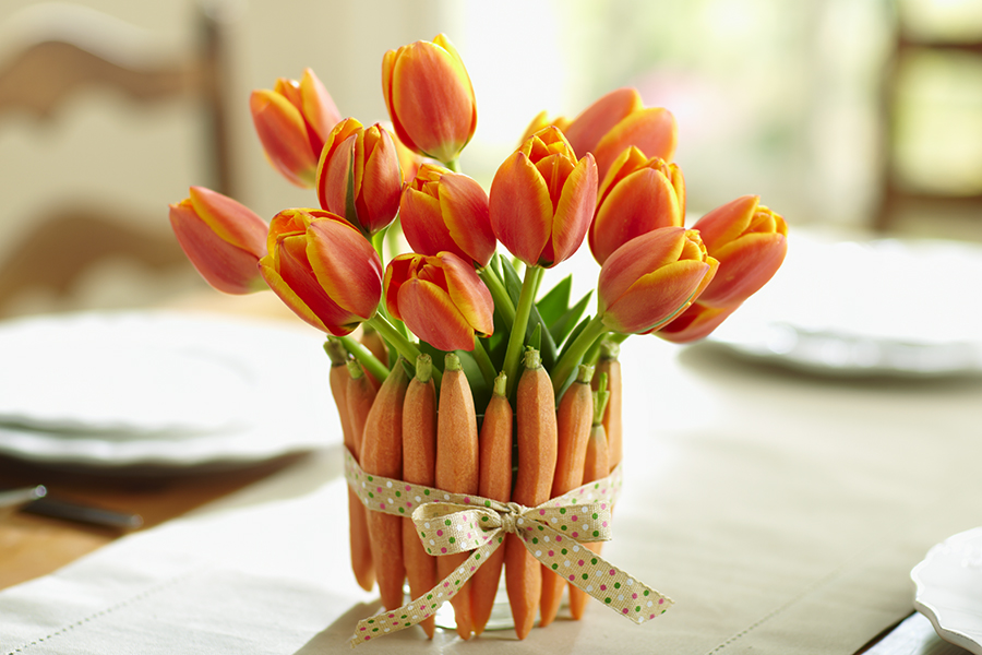 tulips and carrots