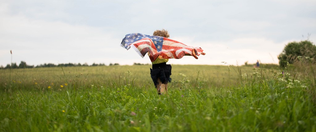 American Flag Cape