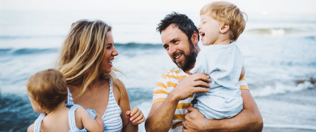 Family At Beach