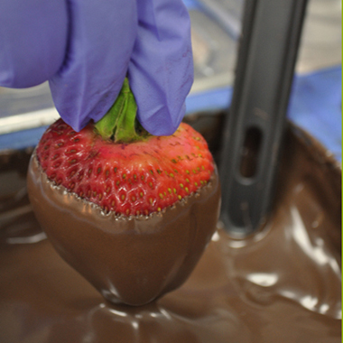 Dipping Strawberries Dipping Strawberries