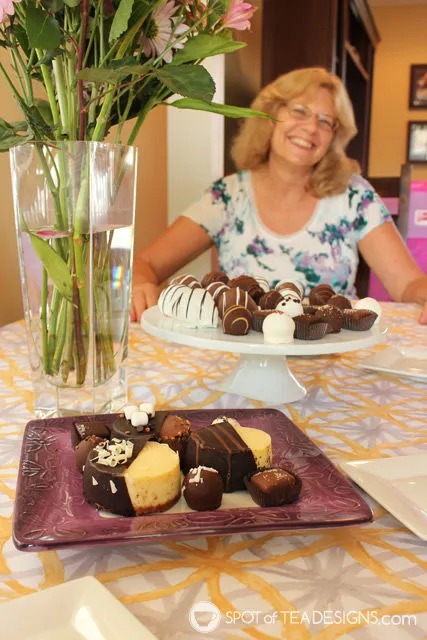 Spot of Tea Designs - A Decadent Mother's Day with Shari’s Berries #SBTreatMom