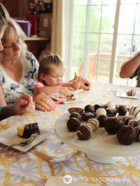 Spot of Tea Designs - A Decadent Mother's Day with Shari’s Berries #SBTreatMom